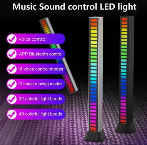 Dragon Sound Reactive LED Light Bar (2-Pack) – App-Controlled Music Sync for Immersive Gaming & Parties