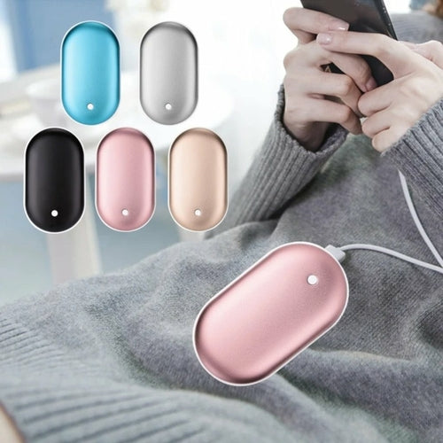 Portable USB Hand Warmer Egg – Rechargeable Cozy Egg for Winter Hands