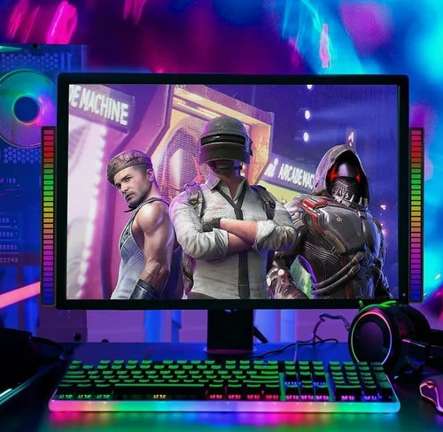 Dragon Sound Reactive LED Light Bar (2-Pack) – App-Controlled Music Sync for Immersive Gaming & Parties